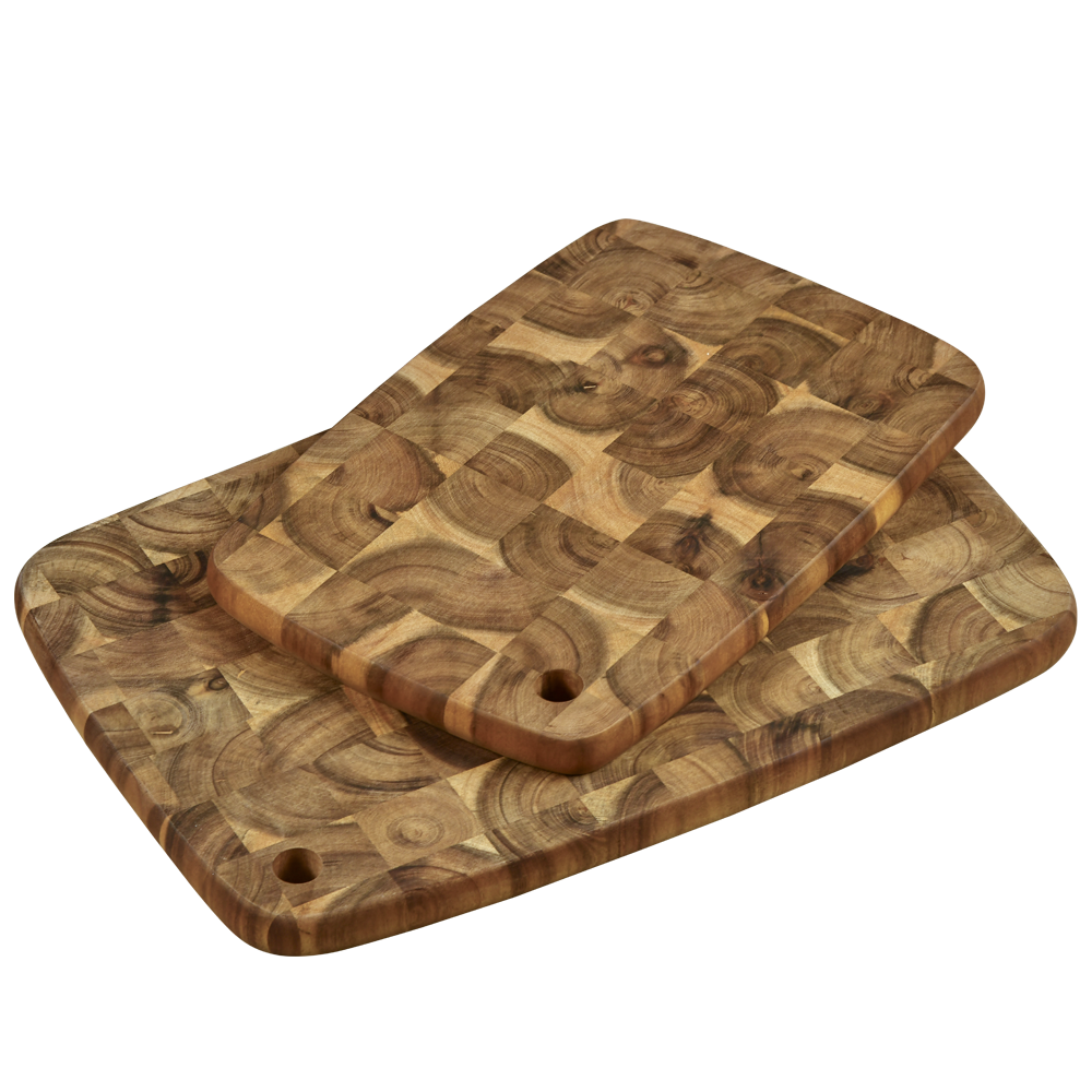 Koka griešanas dēlīši ar rakstainu virsmu – izturīgi virtuves piederumi ēdiena sagatavošanai