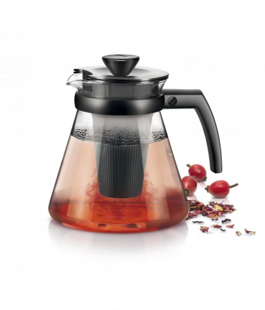 TEO COFFEE MAKER 1.7L WIH INFUSER, GLASS, Tescoma