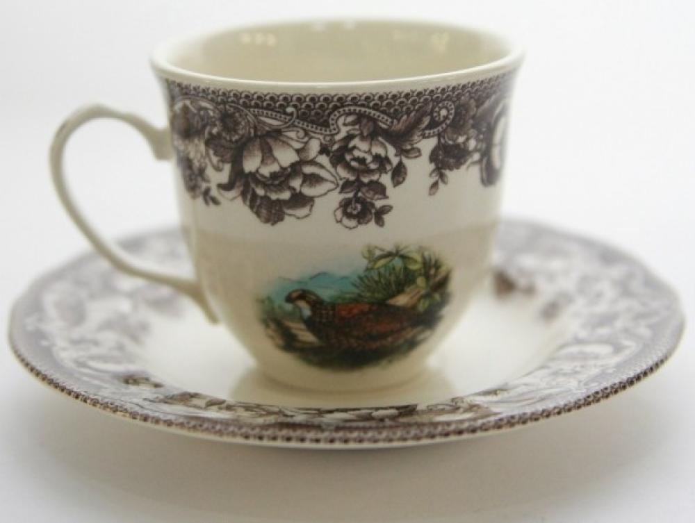 HYDON GROVE QUAIL CUP 200ML / SAUCER 15.6CM, Legend by claytan