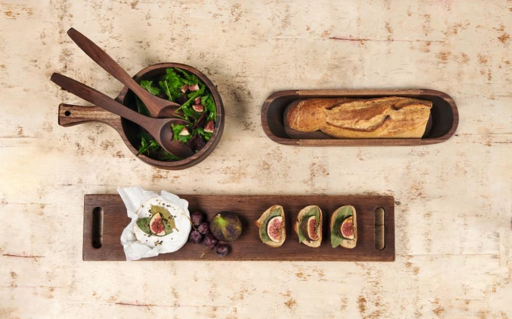 WOOD WOODEN PLATE ACACIA 30CM, ASA Selection