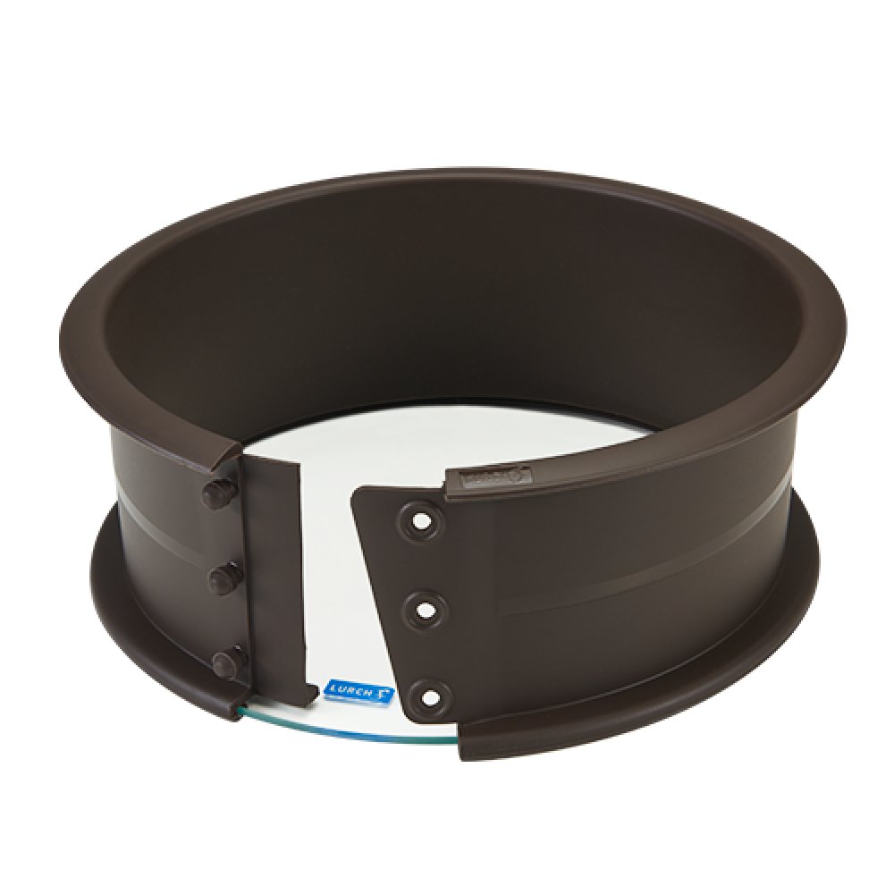 FLEXIFORM CAKE FORM D20CM, SILICONE, W GLASS BASE, Lurch