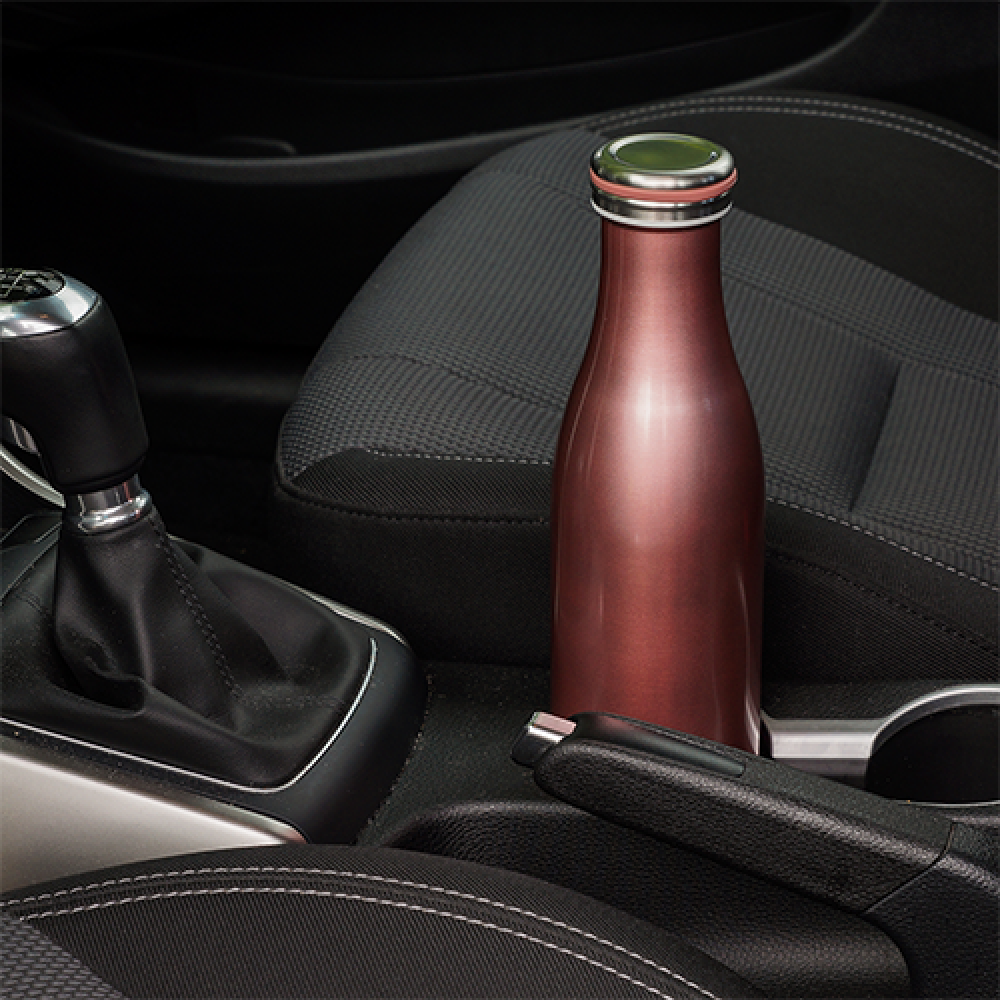 THERMO-BOTTLE 750ML, PINK W METALLIC GLOSS, ST.ST., Lurch