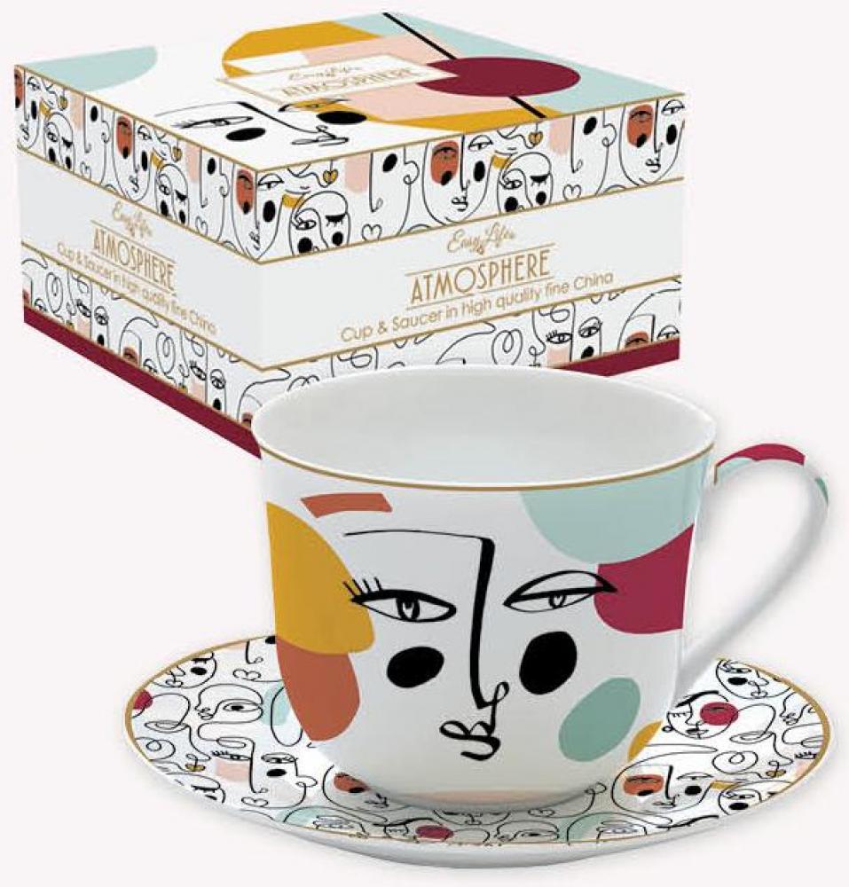 ATMOSPHERE MODERNISM BROKASTU TASE 400ML AR APAKŠTASI, Easy Life