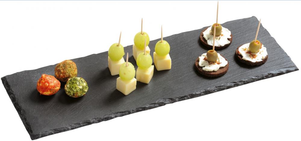 SERVING PLATTER 38C13C0.7CM, SLATE, Kesper