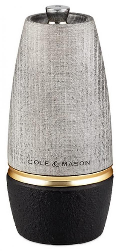 BRIDGWATER МЕЛЬНИЦА ДЛЯ СОЛИ 15СМ, ЧУГУН/ДЕРЕВО, Cole and Mason