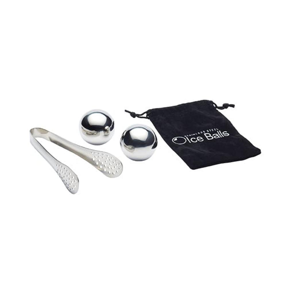 BARCRAFT ICE BALL SET WITH TONGS, IN GIFT BOX, Bar Craft
