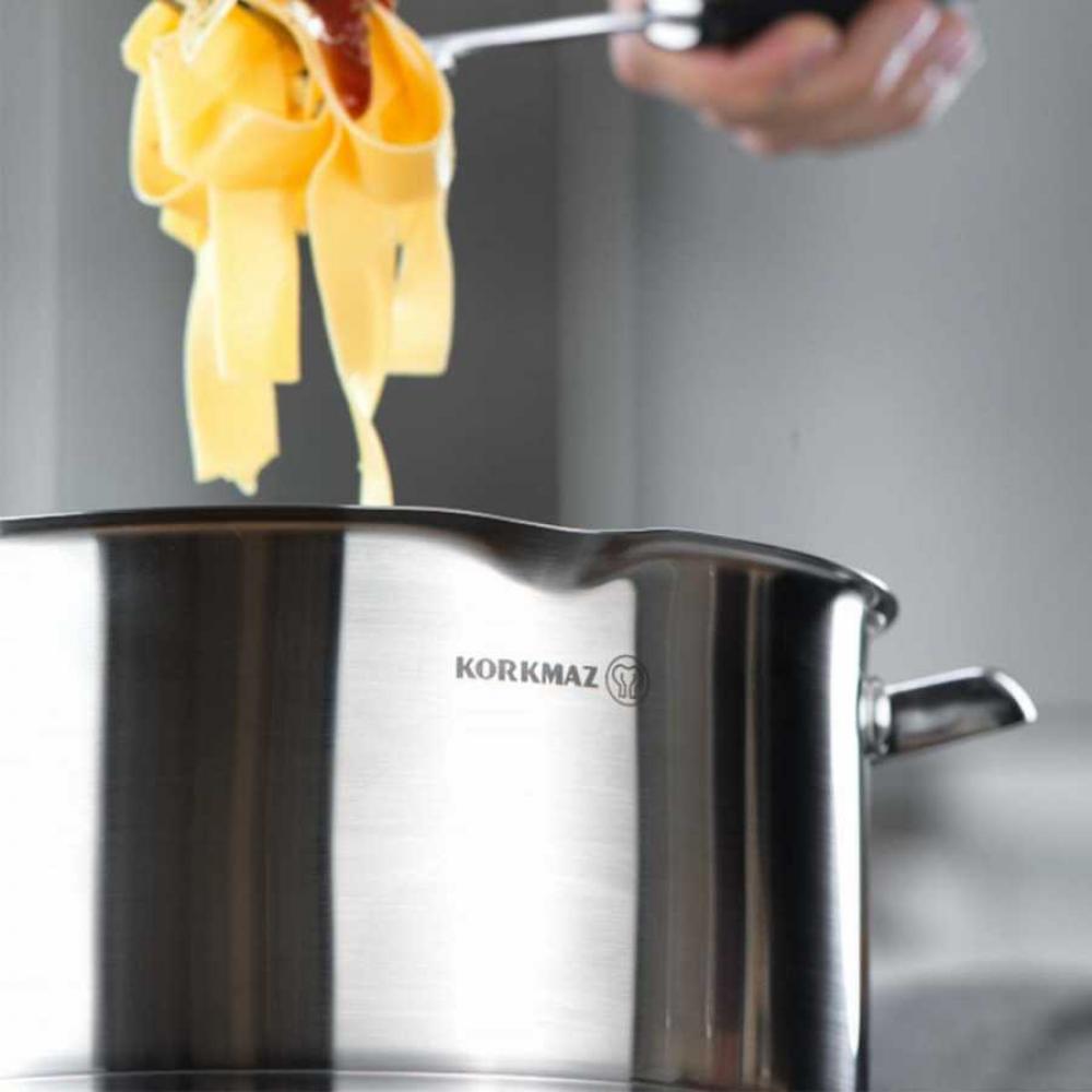 STEAMA POT 16CM, 1.6L, S/S, INDUCTION, Korkmaz