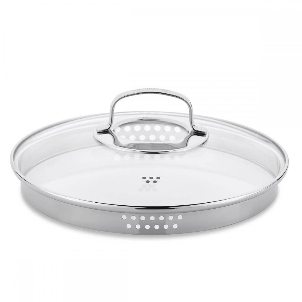 STEAMA КАСТРЮЛЯ 20CM, 3L, С КРЫШКОЙ, НЕРЖ.СТ., ИНДУКЦИОННАЯ, Korkmaz