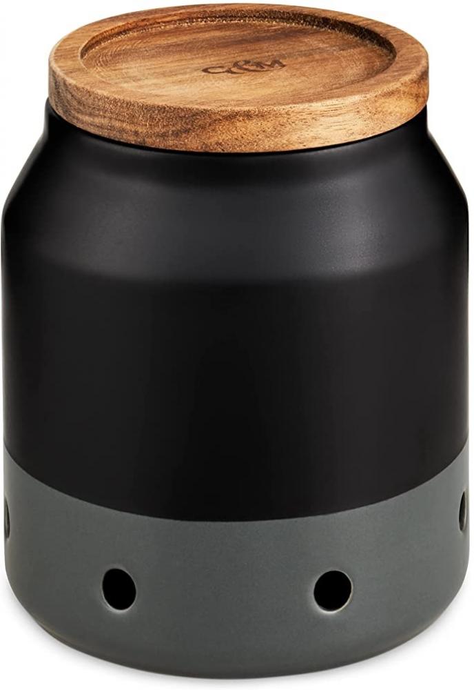 ELMDON ЕМКОСТЬ ДЛЯ ХРАНЕНИЯ H12CM, С КРЫШКОЙ, КЕРАМИКА, Cole and Mason