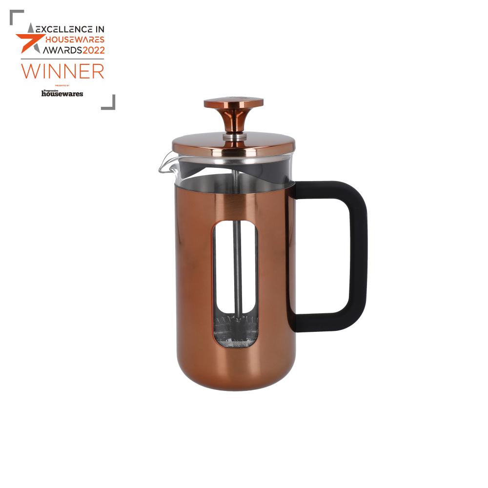LA CAFETIERE PISA COPPER PRESSKANN 350ML, 3 TASSI, La Cafetiere