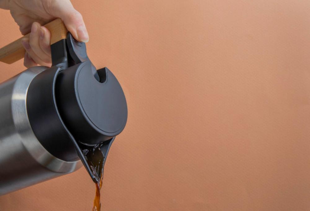 LA CAFETIÈRE DOUBLE WALLED VACUUM JUG 1.2L, SILVER COLOR, ST.ST., La Cafetiere