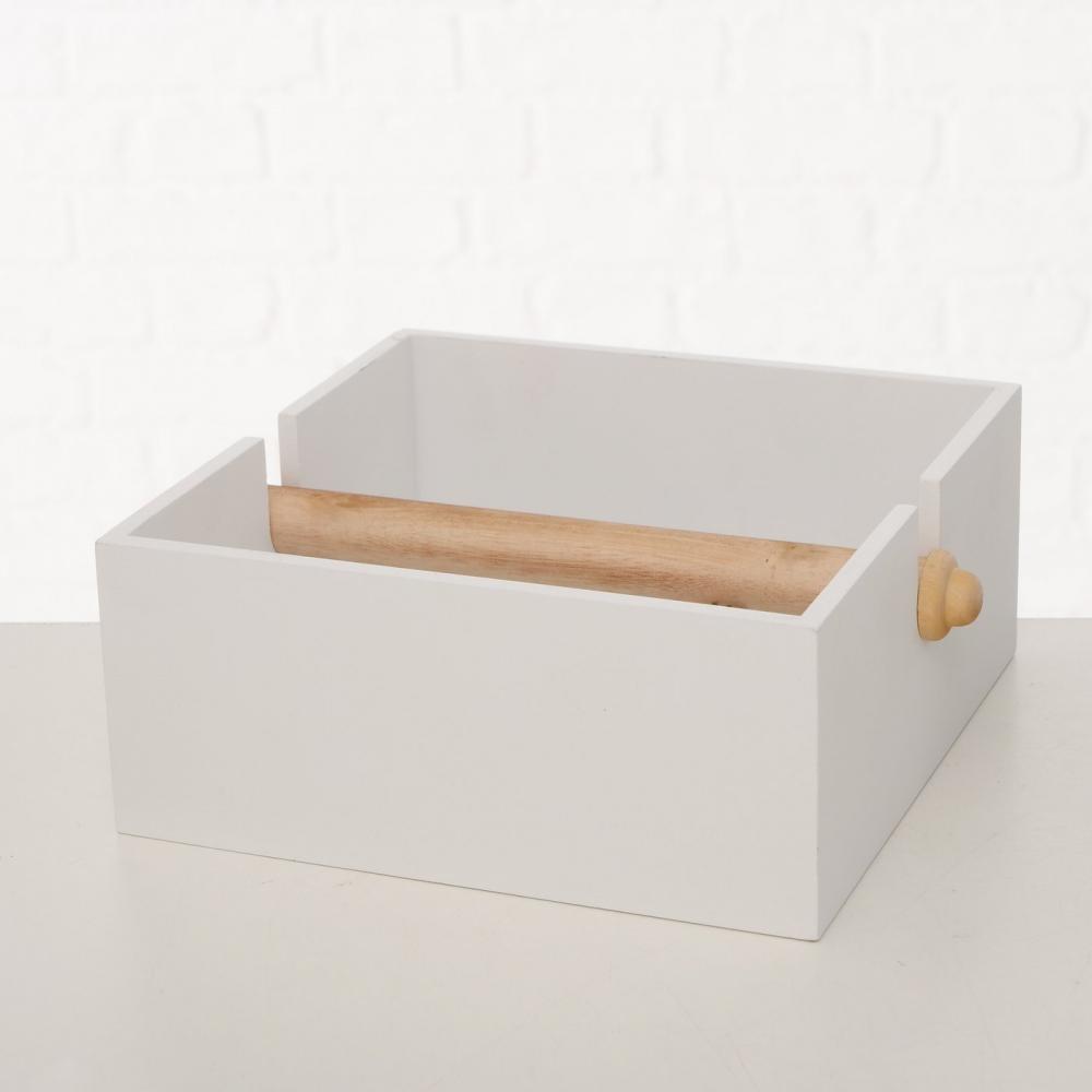 RAGUN ПОДСТАВКА ДЛЯ САЛФЕТОК 23X19X8CM 2 ВИДА, ЧЕРНЫЙ/БЕЛЫЙ, MDF/ДЕРЕВО, Boltze