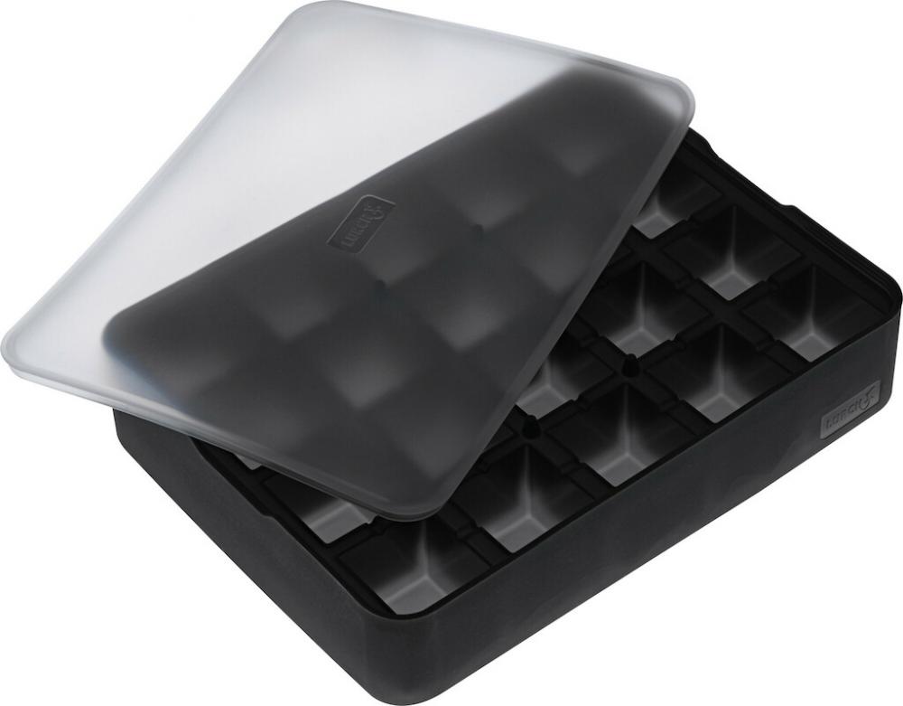 ICE FORMER ФОРМОЧКИ ДЛЯ ЛЬДА 20x15x4.1CM, КУБИКИ 3x3CM, СИЛИКОН, Lurch