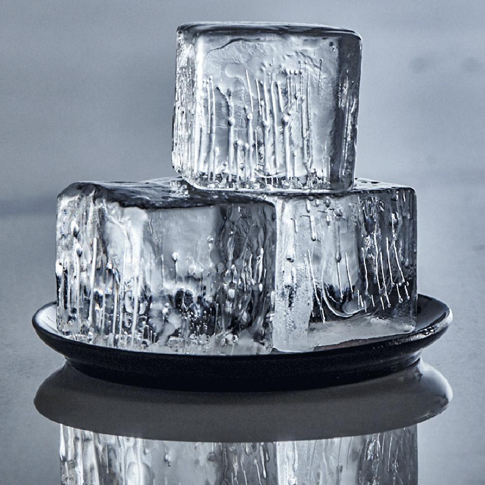 ICE FORMER ФОРМОЧКИ ДЛЯ ЛЬДА 20x15x4.1CM, КУБИКИ 3x3CM, СИЛИКОН, Lurch