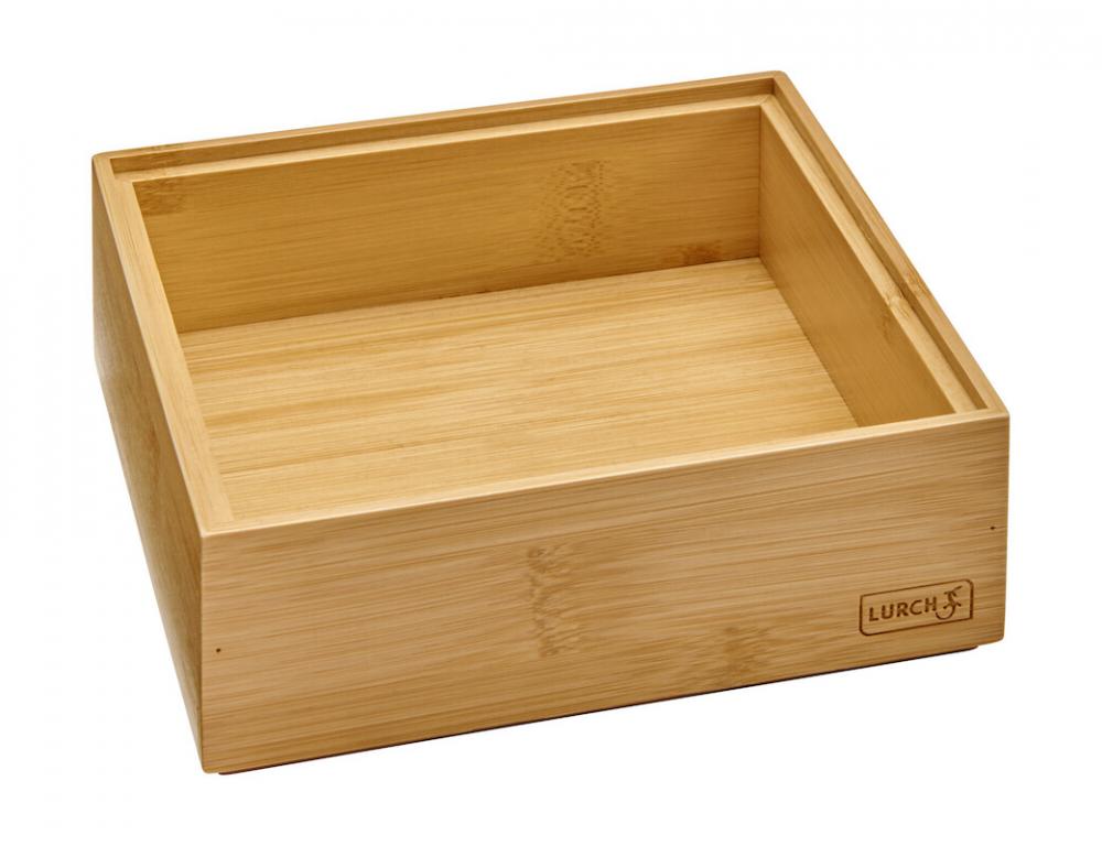 ORGANISEERIMISKARP 14x14x5CM, BAMBUS, Lurch