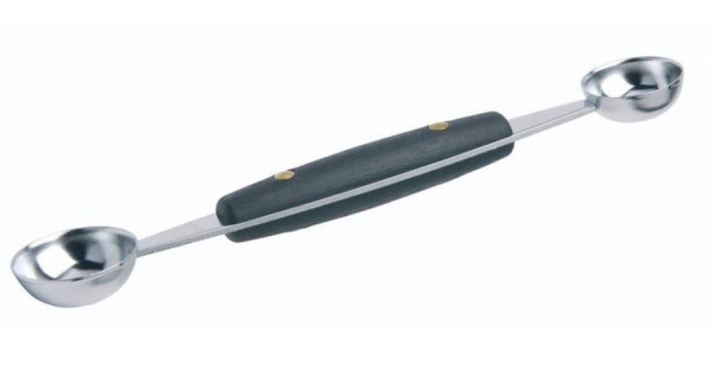 KITCHENCRAFT DUBULTĀ KAROTE MELOŅU BUMBIŅU VEIDOŠANAI R3.1CM/R1.3CM, NER.TĒR., Kitchen Craft