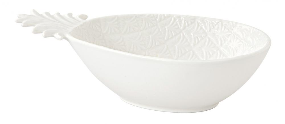 MADAGASCAR SERVEERIMISKAUSS 22,5X14,5CM, VALGE, PORTSELAN, Easy Life