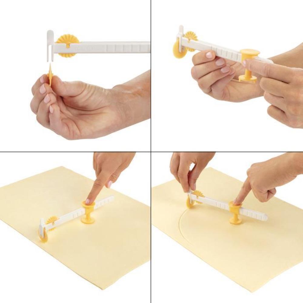 DELICIA MĪKLAS GRIEZĒJS D14-34CM, PLASTMASA, Tescoma