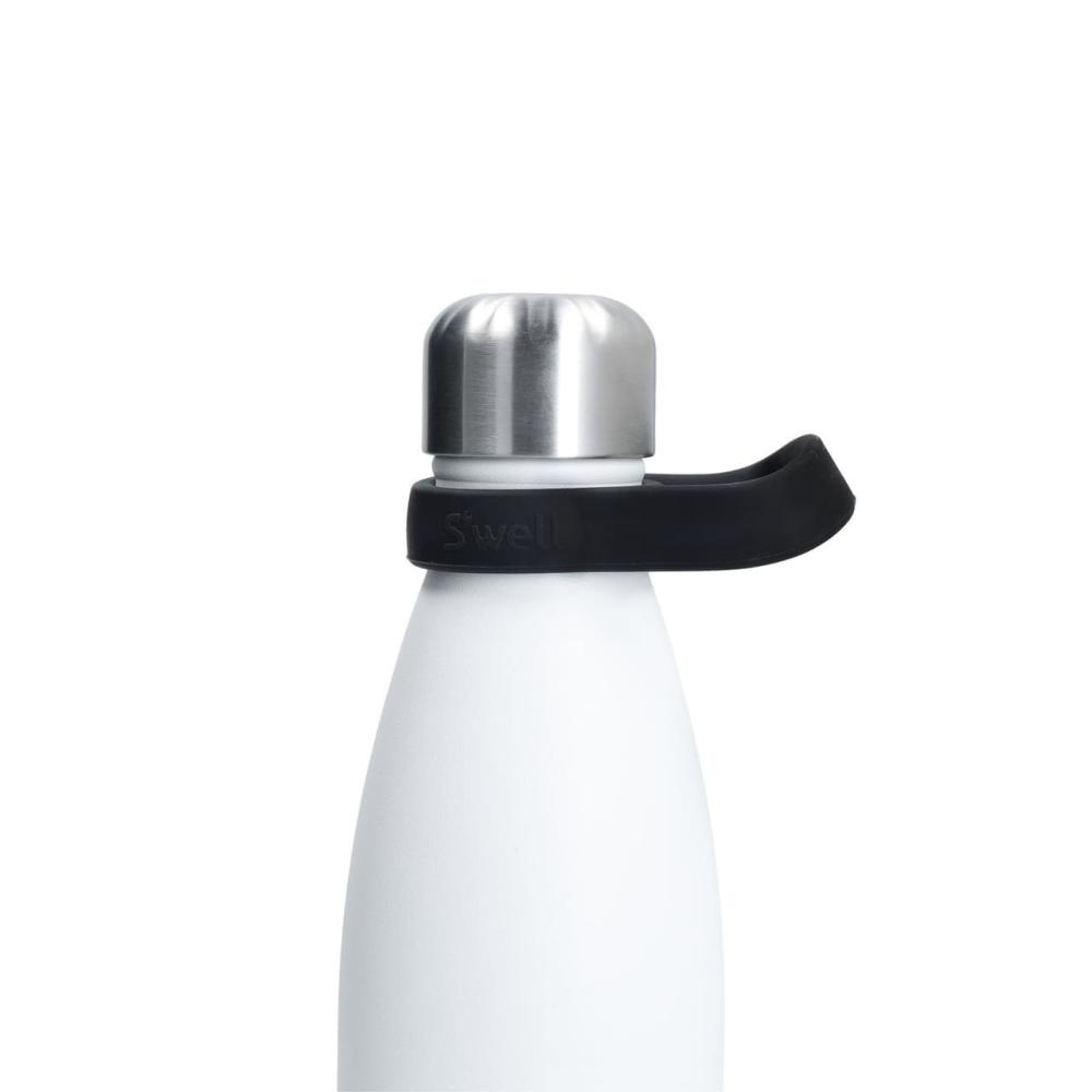 S'WELL HANDLE 8X5X2CM, FOR THERMOS BOTTLE, BLACK, SILICONE, Swell