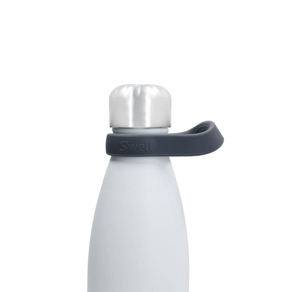 S'WELL HANDLE 8X5X2CM, FOR THERMOS BOTTLE, GRAY, SILICONE, Swell