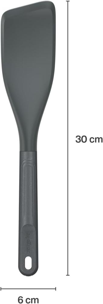 ZYLISS LĀPSTIŅA 30CM, TUMŠI PELĒKA, PĀRSTR. SALMU PLASTM., NEILONS, SILIKONS, Zyliss