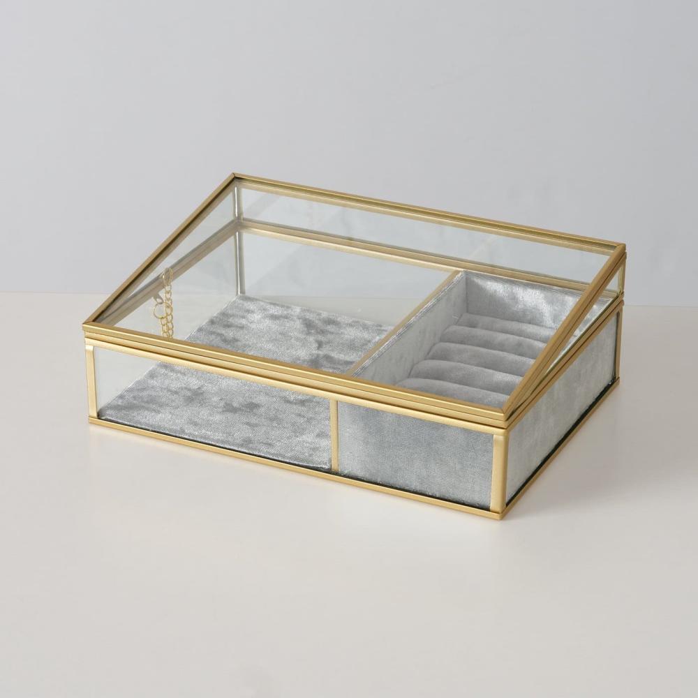 CLIPO DĀRGLIETU LĀDĪTE 8X16CM, CAURSPĪDĪGA, STIKLS/METĀLS, Boltze