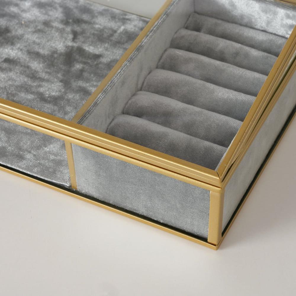 CLIPO DĀRGLIETU LĀDĪTE 8X16CM, CAURSPĪDĪGA, STIKLS/METĀLS, Boltze