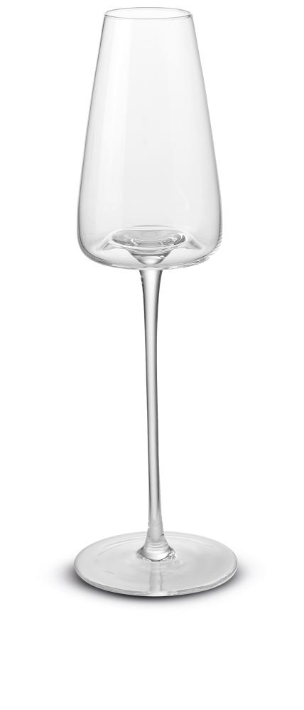 GRAND CRU ŠAMPANIEŠA GLĀZES 240ML, KOMPL. 2GAB., UZ KĀJIŅAS, KRISTĀLS, Pozzi Milano