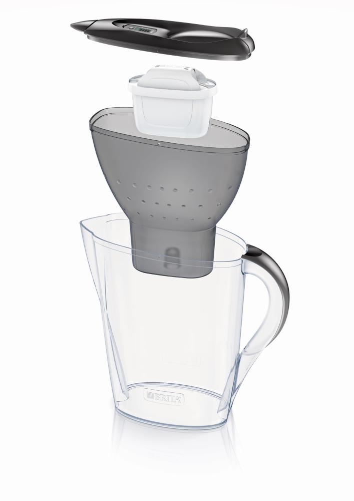 MARELLA MXPRO ŪDENS FILTRAKRŪZE 2.4L, GRAFĪTA, BRITA