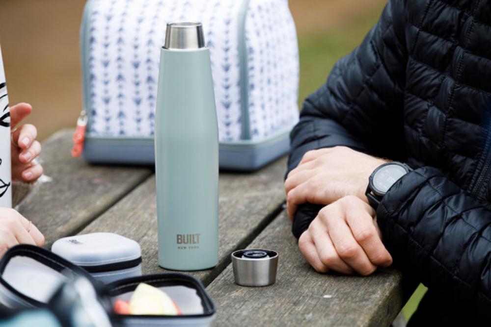 BUILT APEX STORM GRAY TERMOPUDELE 540ML, PELĒKA, N/T, Built New York