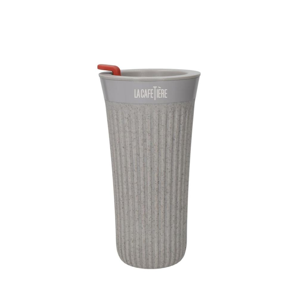 LA CAFETIÈRE THERMO JUG 450ML, GREY, BIOPLASTIC, La Cafetiere
