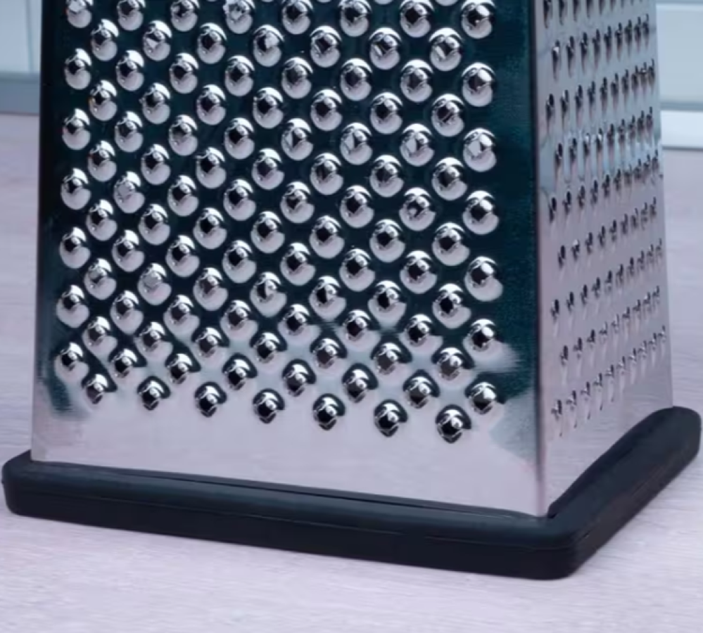 GRATER 24.5x11x8.6CM, SQUARE, FOUR SIDED, ST.STEEL, Lurch