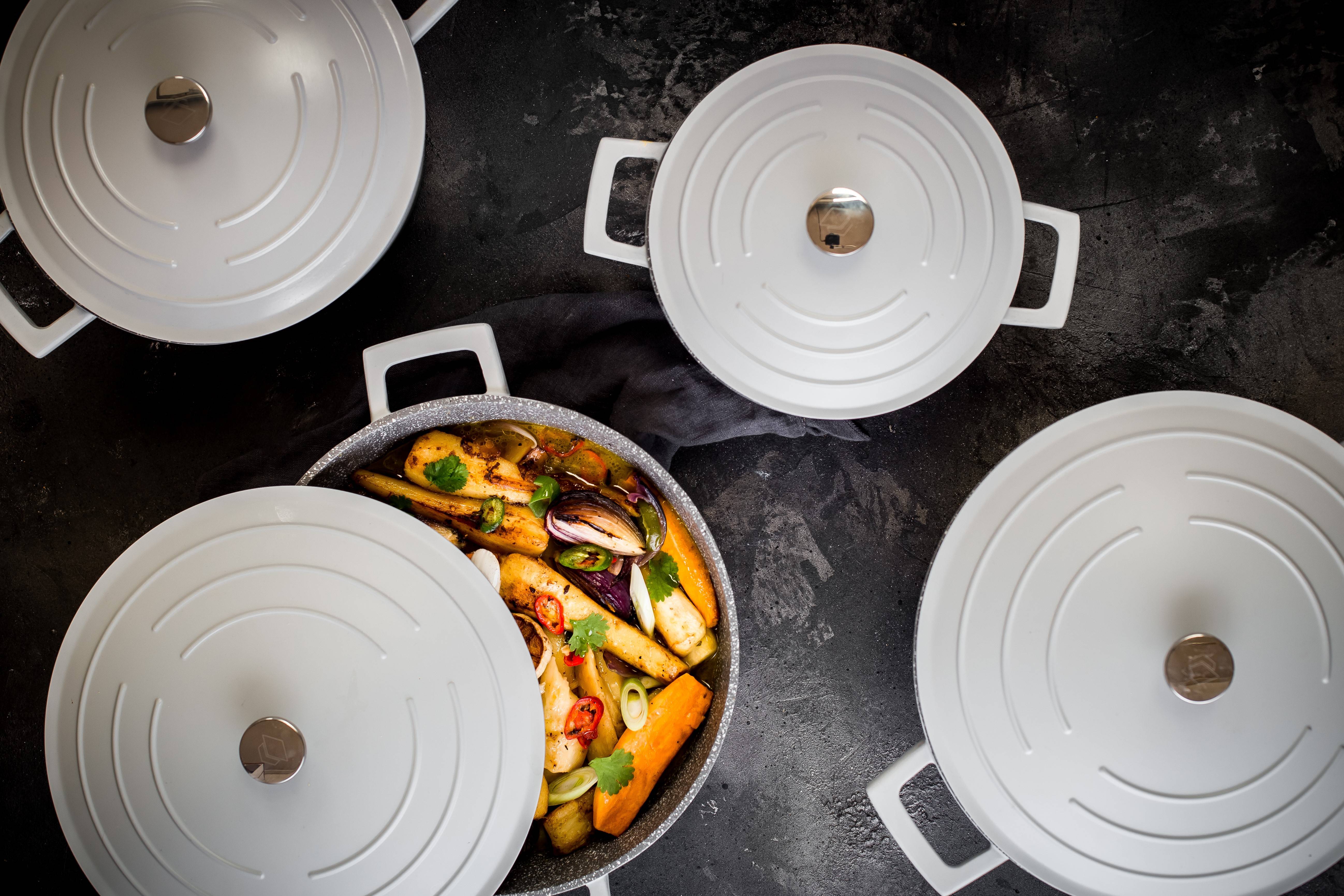 MASTERCLASS GREY OMBRE. Revolucionāri lietā alumīnija cepamtrauki!