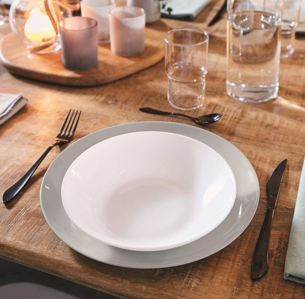 Rito.lv Let life sound! DIWALI GRANIT DINNER PLATE 25CM, Luminarc