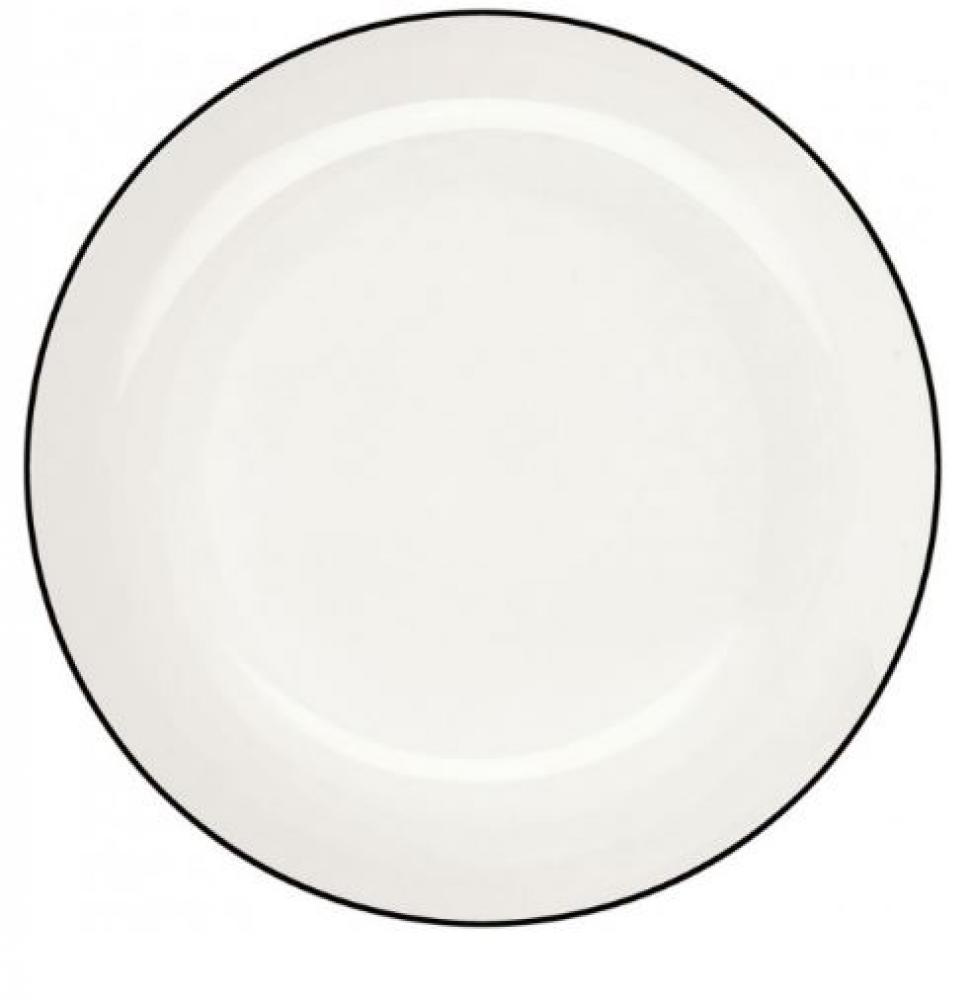 Rito.lv Let life sound! LIGNE NOIRE DESSERT PLATE 14,5CM, WHITE